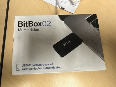 Brand new in box BitBox02 Multi Edition Crypto Hardware Wallet – Excellent Condition never used