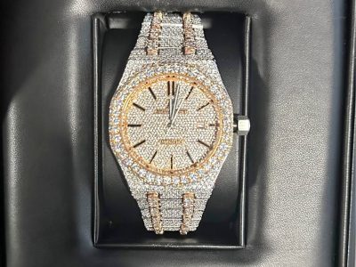 Bussdown AP | Iced Out | VVS1 Moissanite