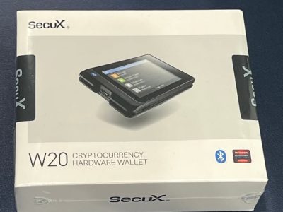 SecuX W20 Crypto Hardware Wallet - $35 OBO