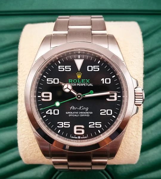 Rolex Air King Airking Ref 126900 40mm Oystersteel 2024 Complete Set Box Papers - Watches For Cryptocurrency