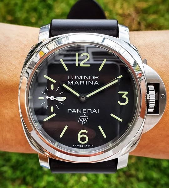 Panerai Luminor Marina Logo PAM 776 3 days 44mm Stainless Steel Full Set PAM776 PAM00776 - Watches For Cryptocurrency